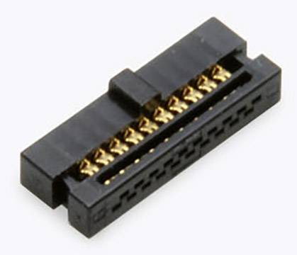BKL Electronic 10120663 Pfosten-Steckverbinder Rastermaß: 1.27 mm Polzahl Gesamt: 12 Anzahl Reihen