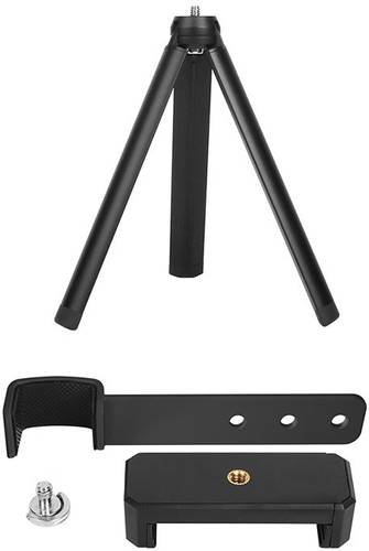 Smartphonehalter & Stativ Stativ-Set Schwarz