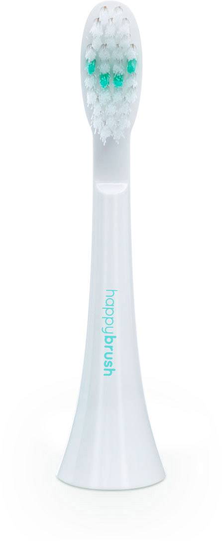 HappyBrush HAV3W Aufsteckbürsten für elektrische Zahnbürste 3 St. Weiß
