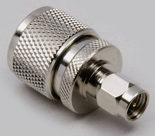 BKL Electronic 0409040 HF-Adapter SMA-Stecker - UHF-Stecker 1 St.