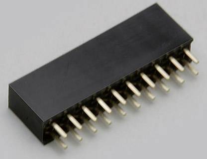 TRU COMPONENTS Buchsenleiste (Standard) Anzahl Reihen: 2 Polzahl je Reihe: 8 TC-2506299