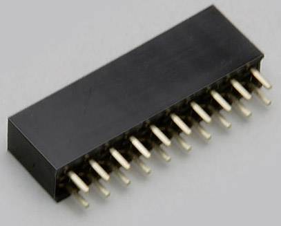 TRU COMPONENTS Buchsenleiste (Standard) Anzahl Reihen: 2 Polzahl je Reihe: 3 TC-2506430