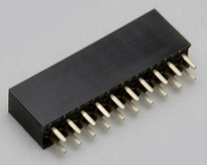 TRU COMPONENTS Buchsenleiste (Standard) Anzahl Reihen: 2 Polzahl je Reihe: 2 TC-2506429