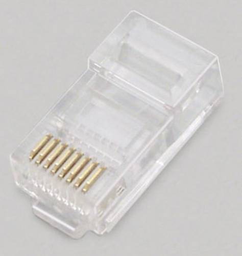 BKL Electronic Modular-Stecker, 8P8C für Rundkabel 143042 Polzahl Sensoren 8P8C