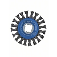 Bosch Accessories Scheibenbürste Heavy for Metal X-LOCK, gezopft, 115 mm, 0,5 mm, 12mm 2608620731 1St. Bosch Accessories Scheibenbürste Heavy for Metal X-LOCK, gezopft, 115 mm, 0,5 mm, 12mm 2608620731 1St.
