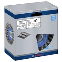 Bosch Accessories Scheibenbürste Heavy for Metal X-LOCK, gezopft, 115 mm, 0,5 mm, 12mm 2608620731 1St. Bosch Accessories Scheibenbürste Heavy for Metal X-LOCK, gezopft, 115 mm, 0,5 mm, 12mm 2608620731 1St.
