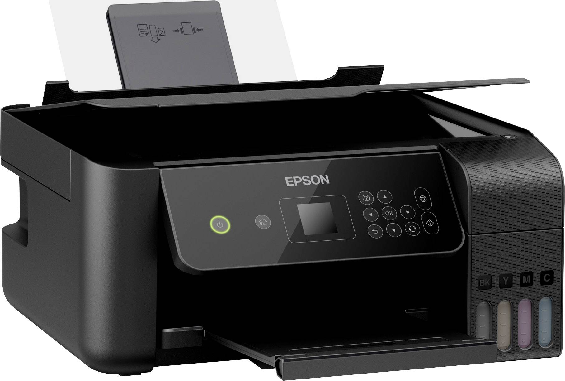 Epson EcoTank ET-2720 Multifunktionsdrucker Tintenstrahl Farbe A4 Drucker, Scanner, Kopierer WLAN, Tintentank-System