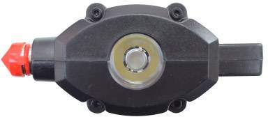 Shada 700321 Scheibenhammer LED-Notleuchte rot, Magnethalter, Gurtschneider, LED-Leuchte, Taschenlampenfunktion Pkw, Lkw, SUV, Van, Wohnmobile, Bus