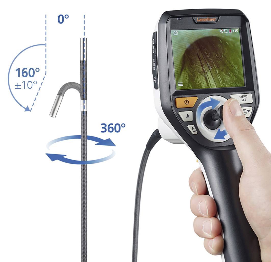 Laserliner 082.270A Inspektions-Kamera Sonden-Ø: 6mm Sonden-Länge: 1m