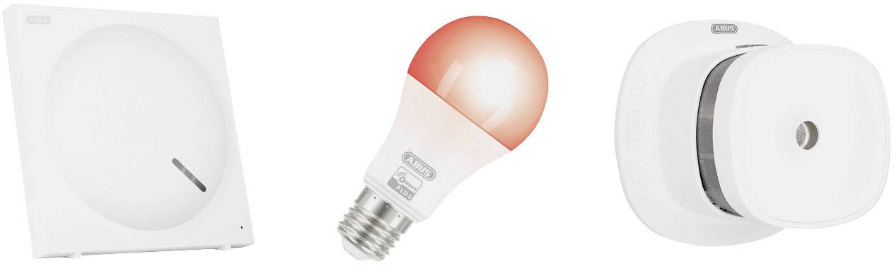 ABUS Z-Wave Starterkit Rauchwarnmelder