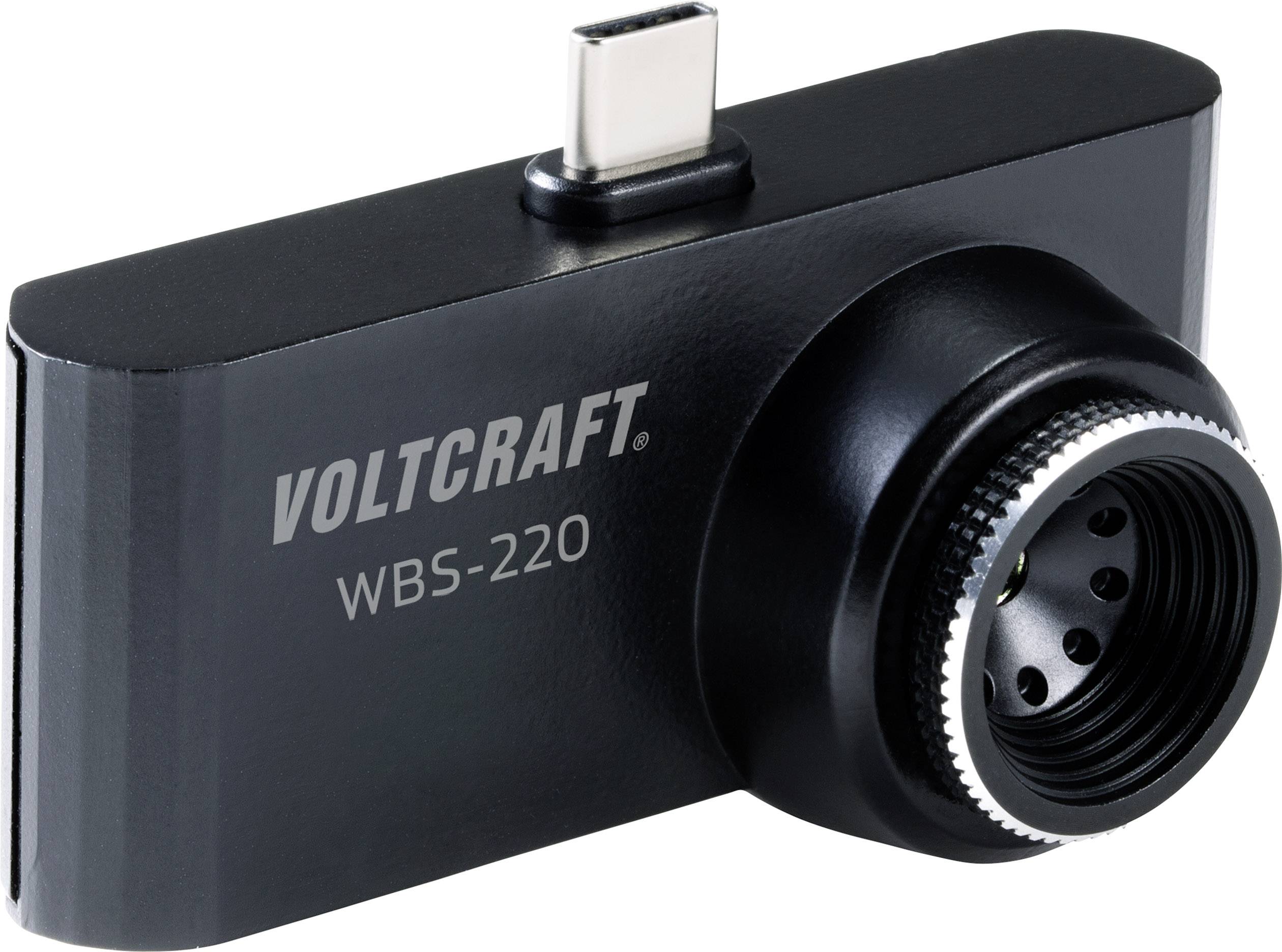 VOLTCRAFT WBS-220 Handy Wärmebildkamera -10 bis 330°C 206 x 156 Pixel 9Hz USB-C® Anschluss für Android Geräte