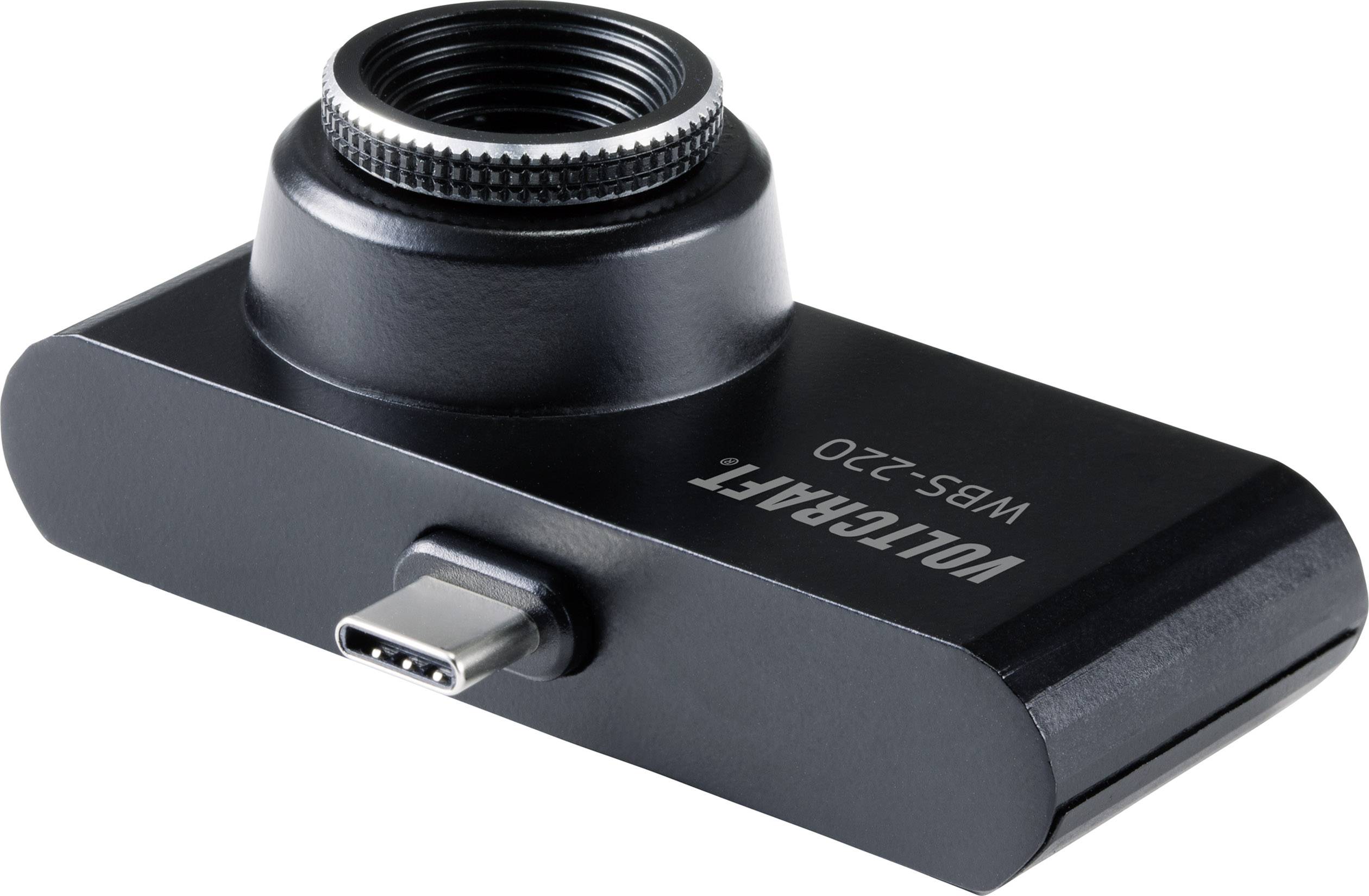 VOLTCRAFT WBS-220 Handy Wärmebildkamera -10 bis 330°C 206 x 156 Pixel 9Hz USB-C® Anschluss für Android Geräte