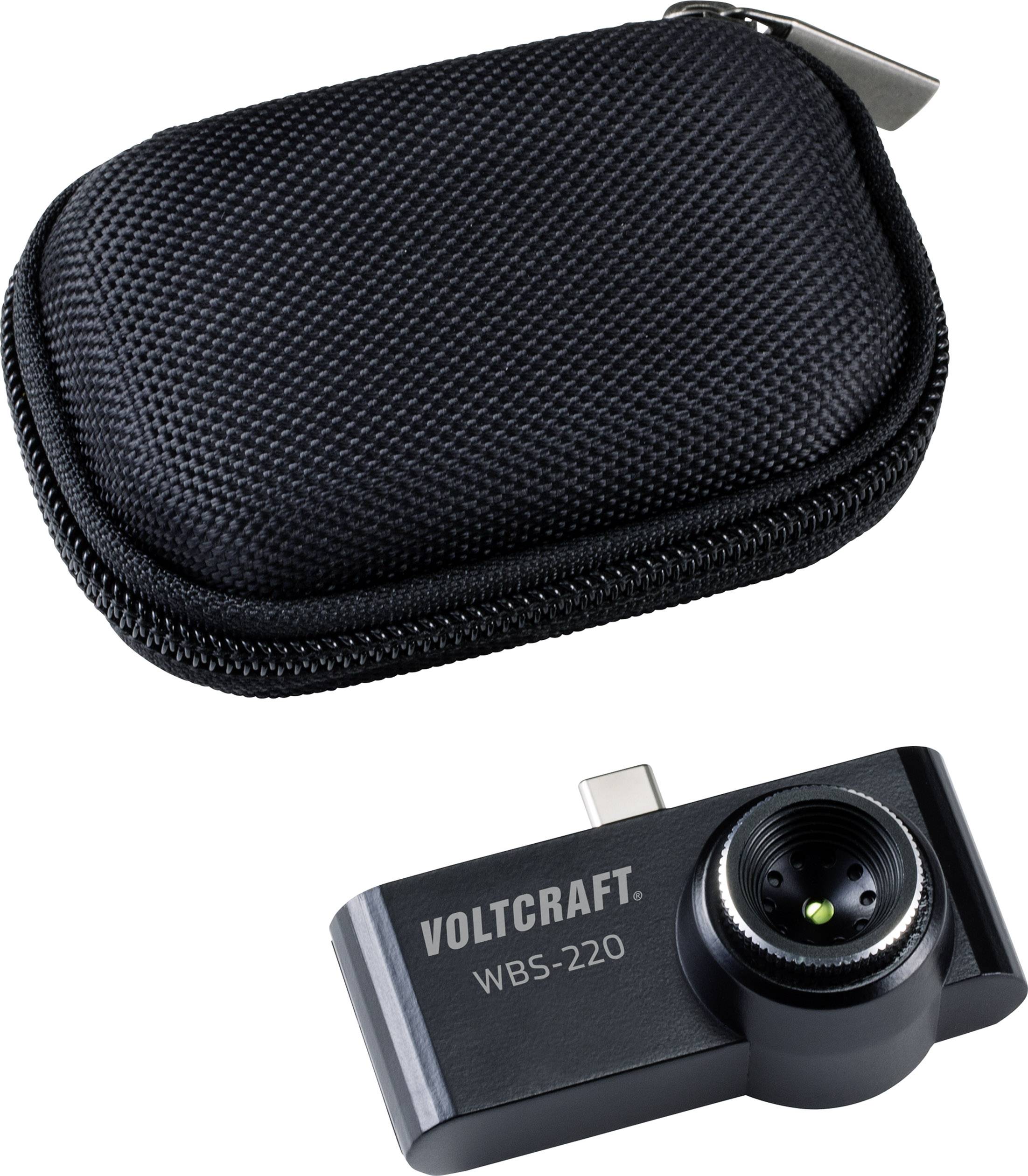 VOLTCRAFT WBS-220 Handy Wärmebildkamera -10 bis 330°C 206 x 156 Pixel 9Hz USB-C® Anschluss für Android Geräte