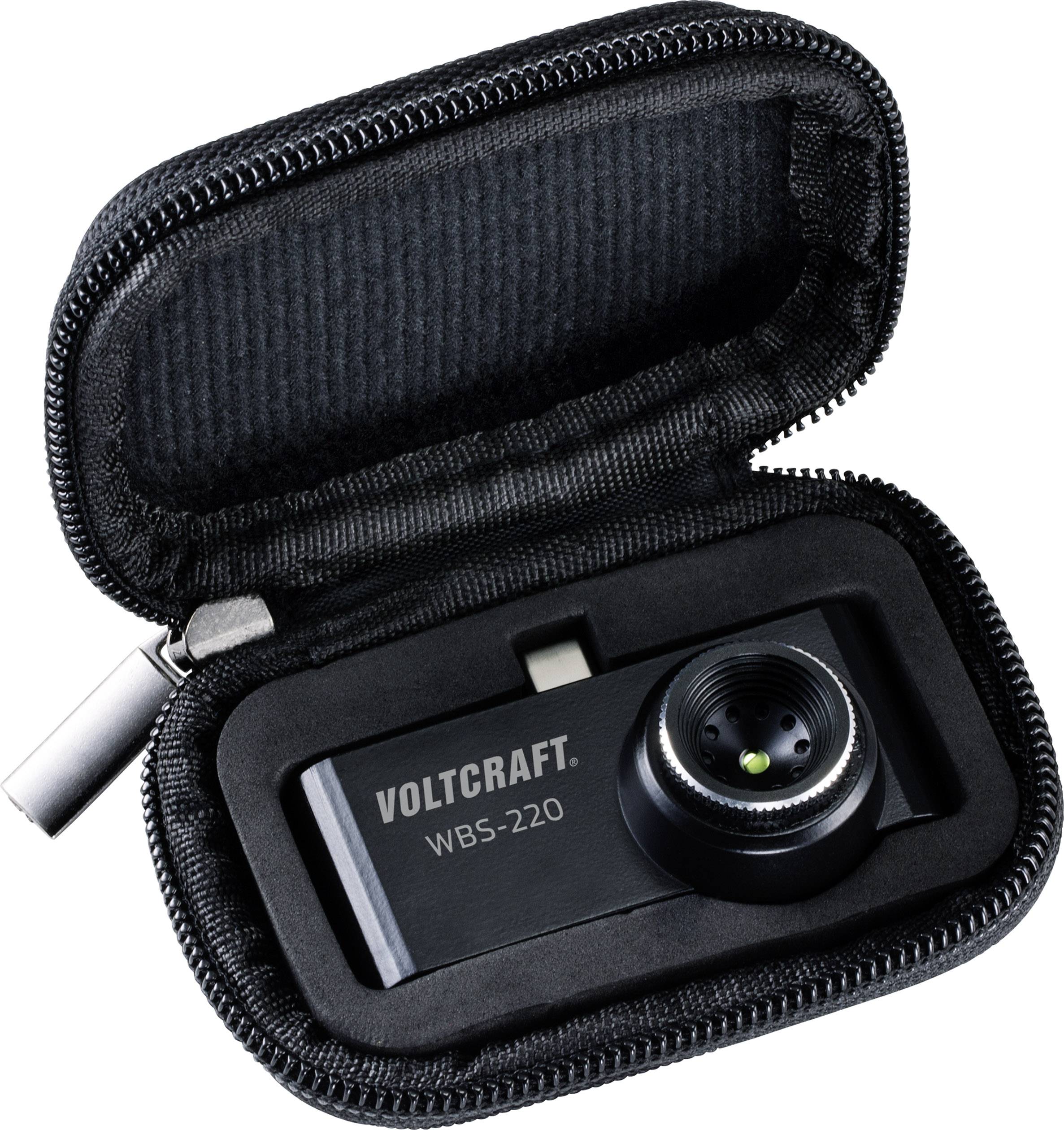 VOLTCRAFT WBS-220 Handy Wärmebildkamera -10 bis 330°C 206 x 156 Pixel 9Hz USB-C® Anschluss für Android Geräte