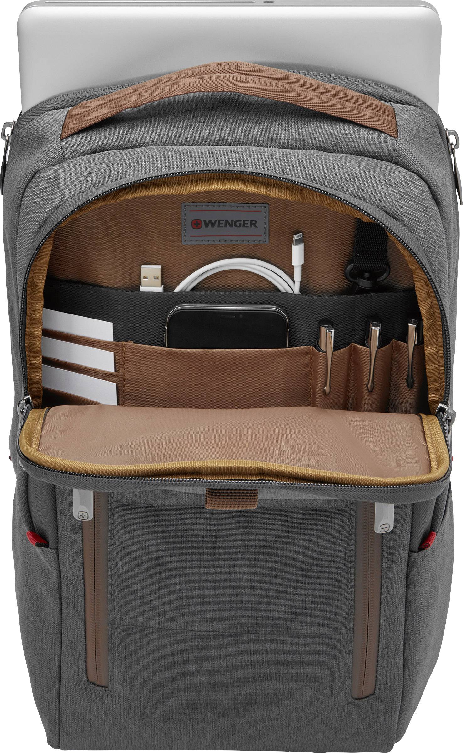 Wenger Notebook Rucksack City Upgrade Passend für maximal: 39,6 cm (15,6") Grau