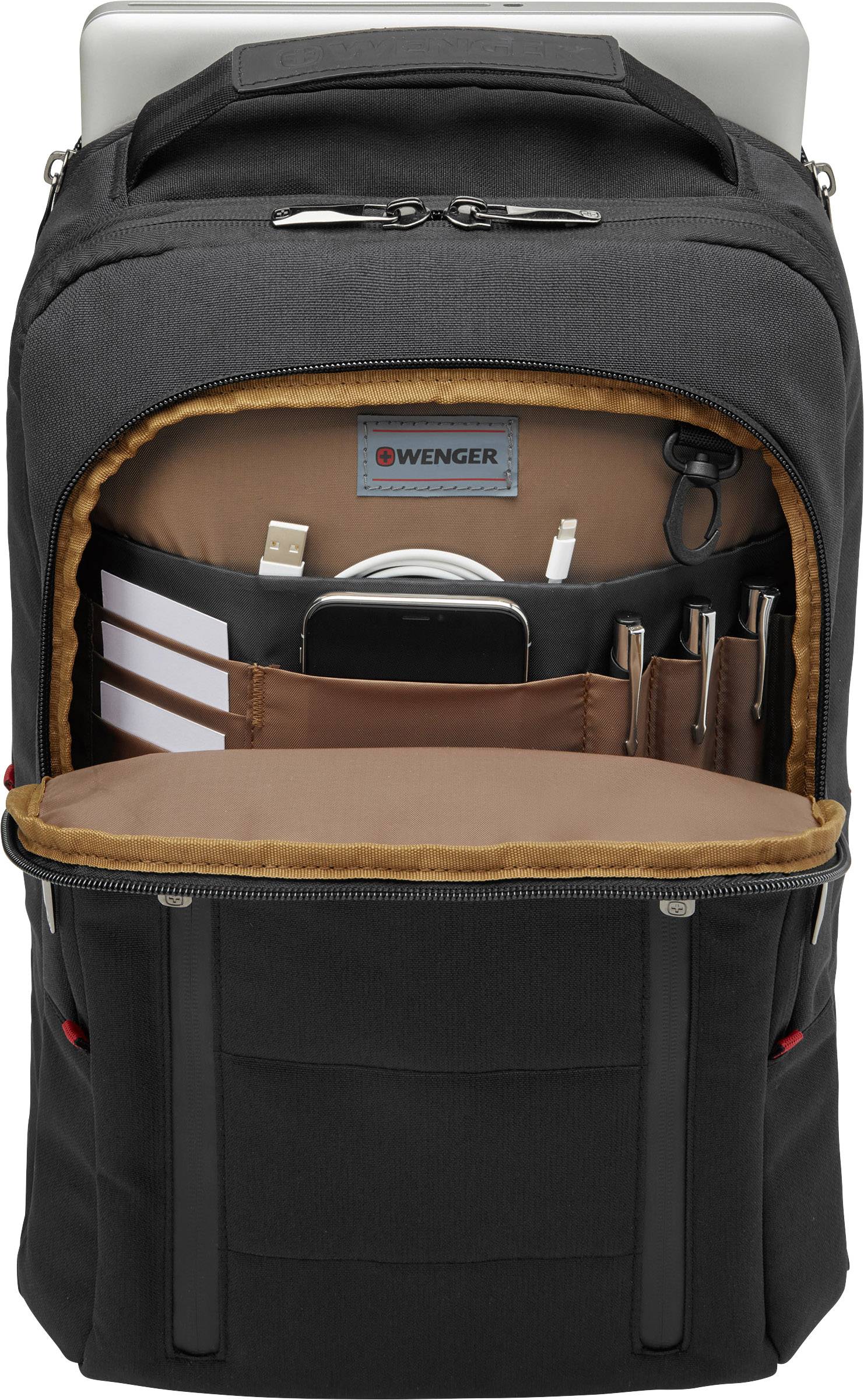 Wenger Notebook Rucksack City Traveler Passend für maximal: 39,6 cm (15,6") Schwarz
