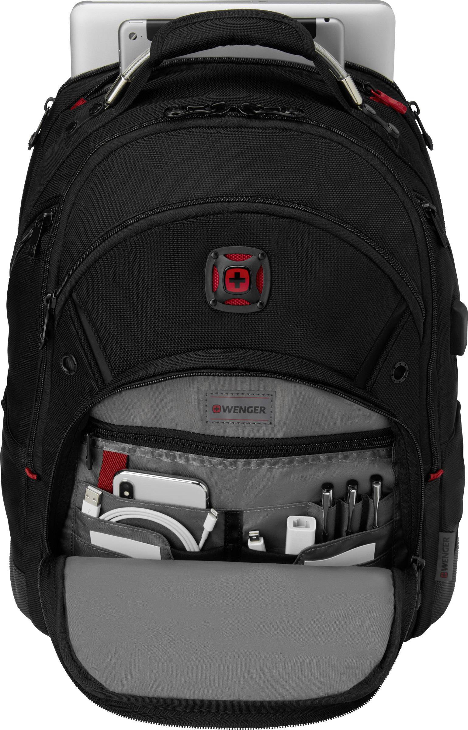 Wenger Notebook Rucksack Synergy Deluxe Passend für maximal: 39,6cm (15,6") Schwarz