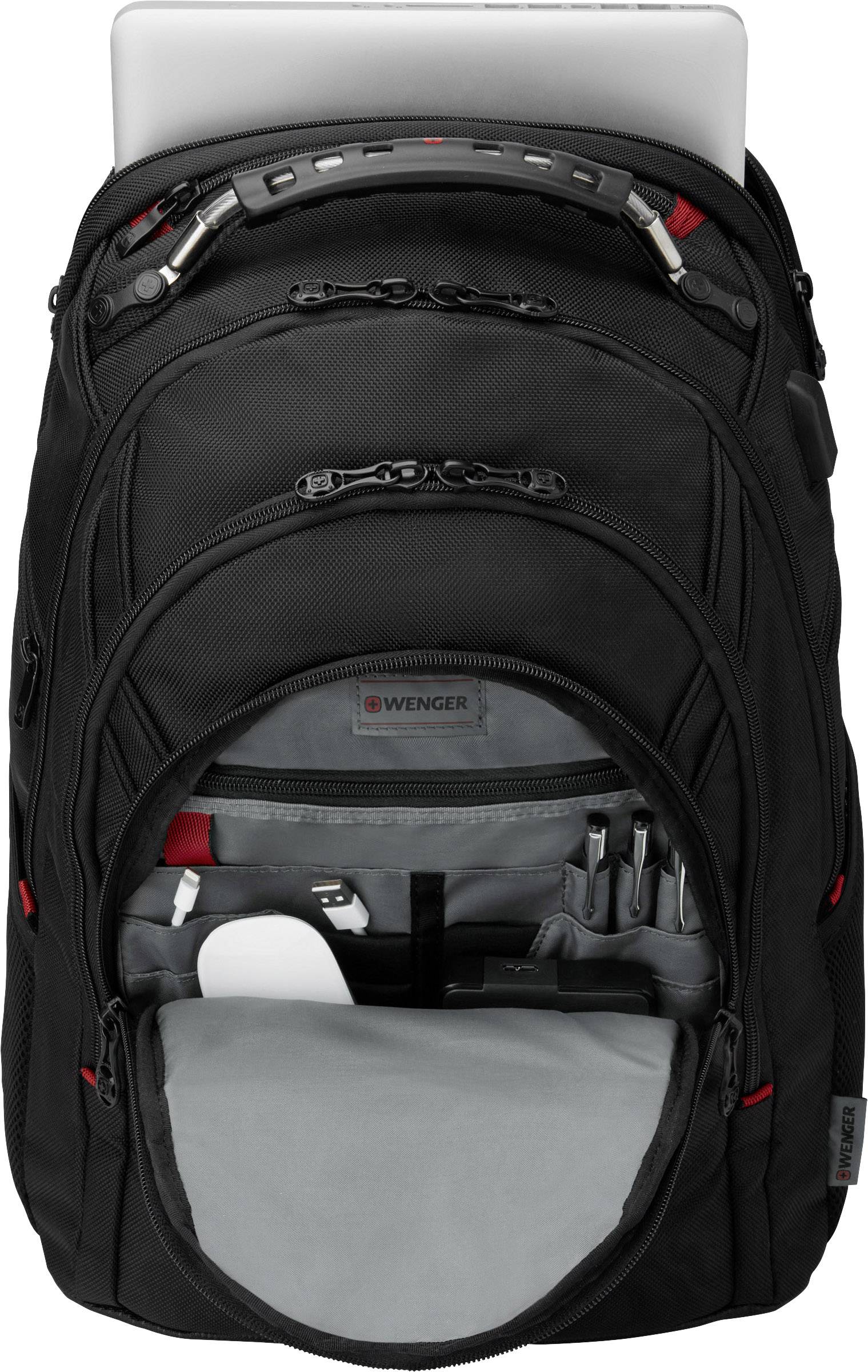 Wenger Notebook Rucksack Ibex Deluxe Passend für maximal: 39,6cm (15,6") Schwarz