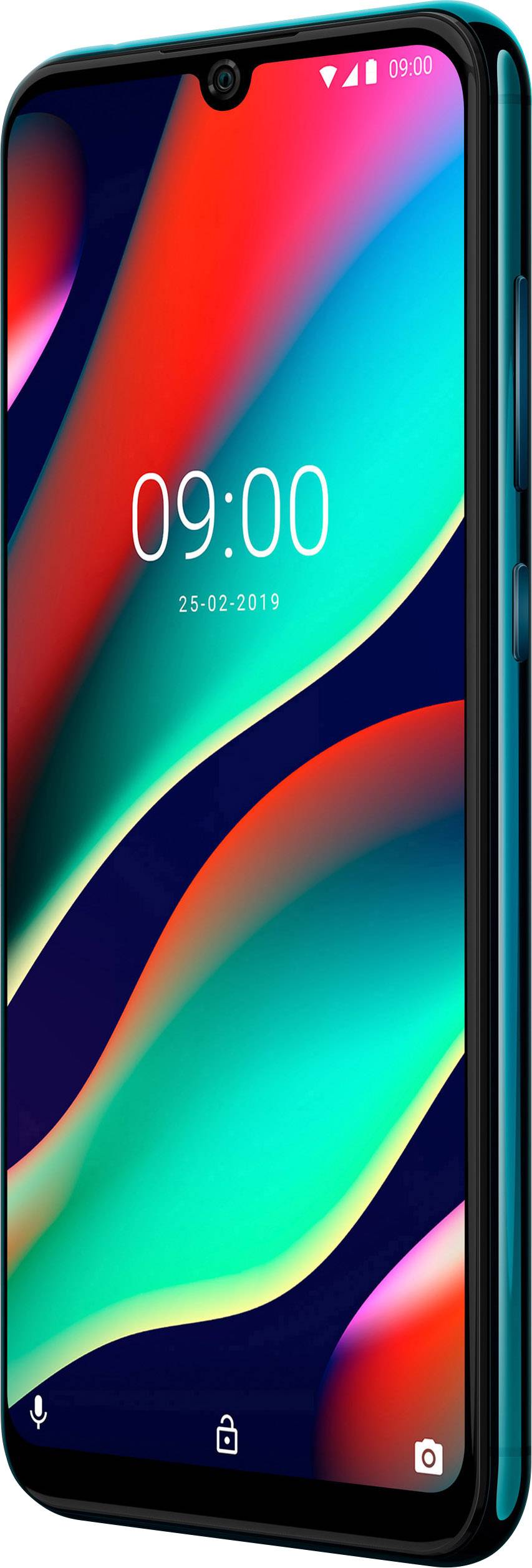 WIKO View 3 Pro Smartphone 128GB 6.3 Zoll (16 cm) Hybrid-Slot Android™ 9.0 12 Mio. Pixel Deep Bleen