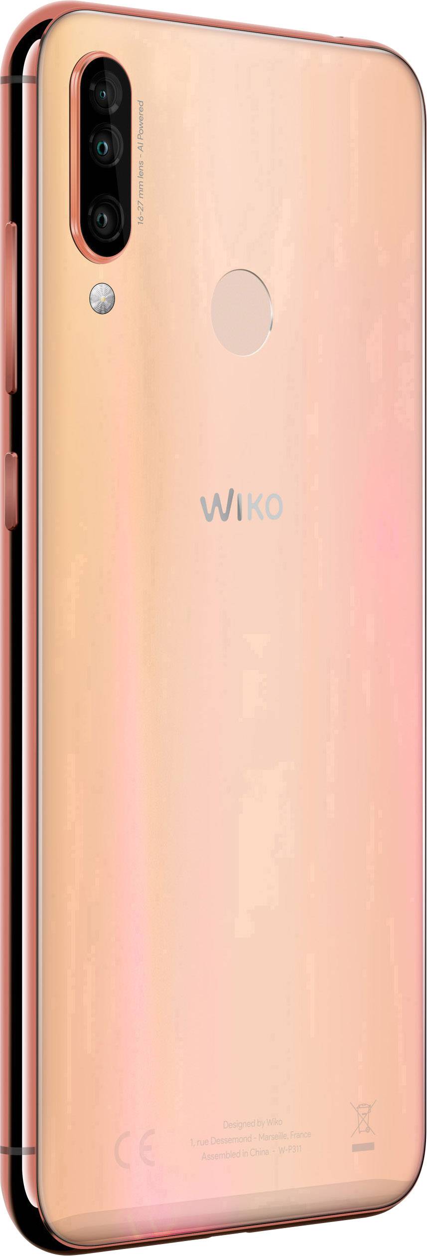 WIKO View 3 Smartphone 64GB 6.26 Zoll (15.9 cm) Hybrid-Slot Android™ 9.0 12 Mio. Pixel Gold