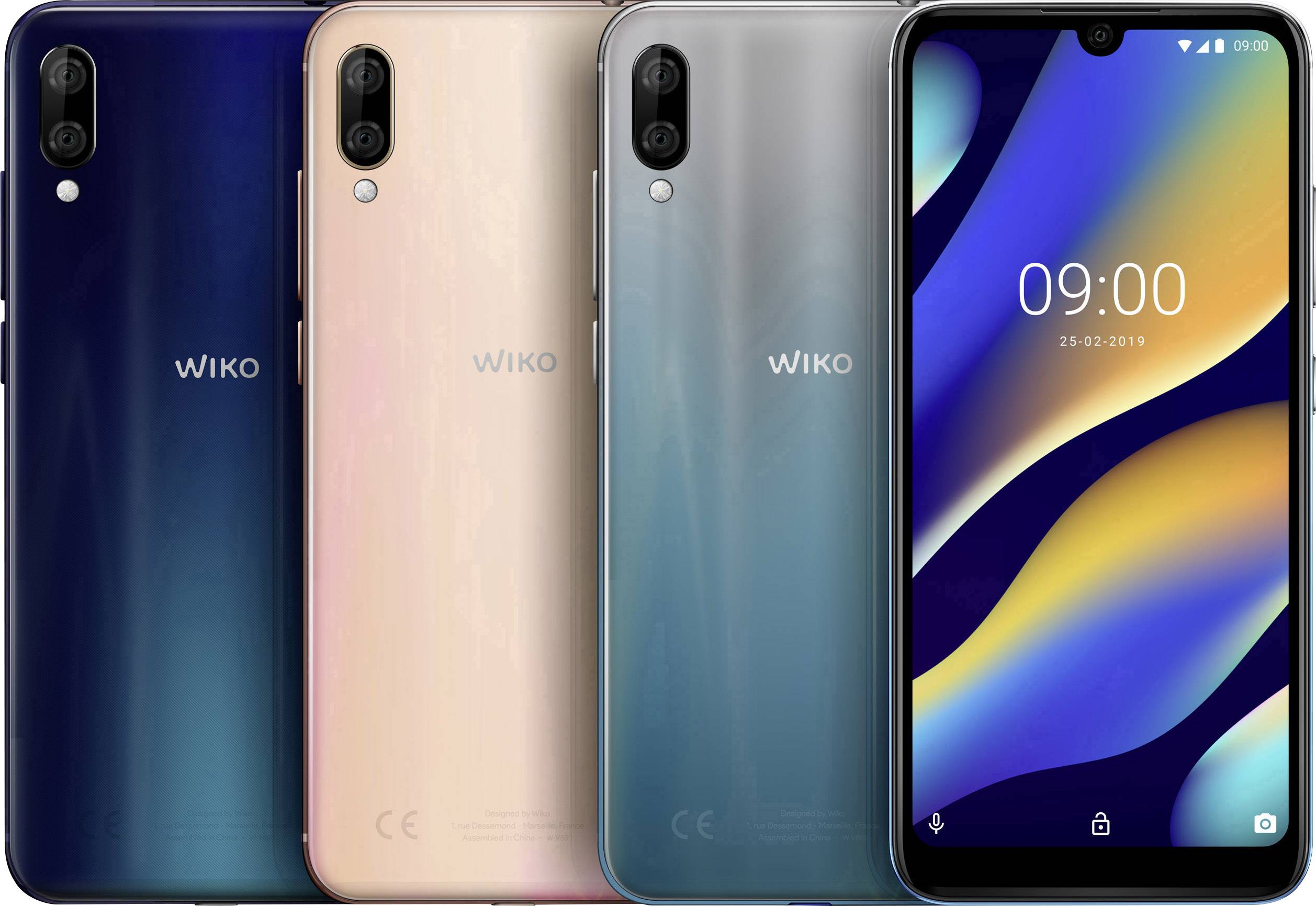 WIKO VIEW3 Lite Smartphone 32GB 6.09 Zoll (15.5 cm) Hybrid-Slot Android™ 9.0 13 Megapixel Roségold