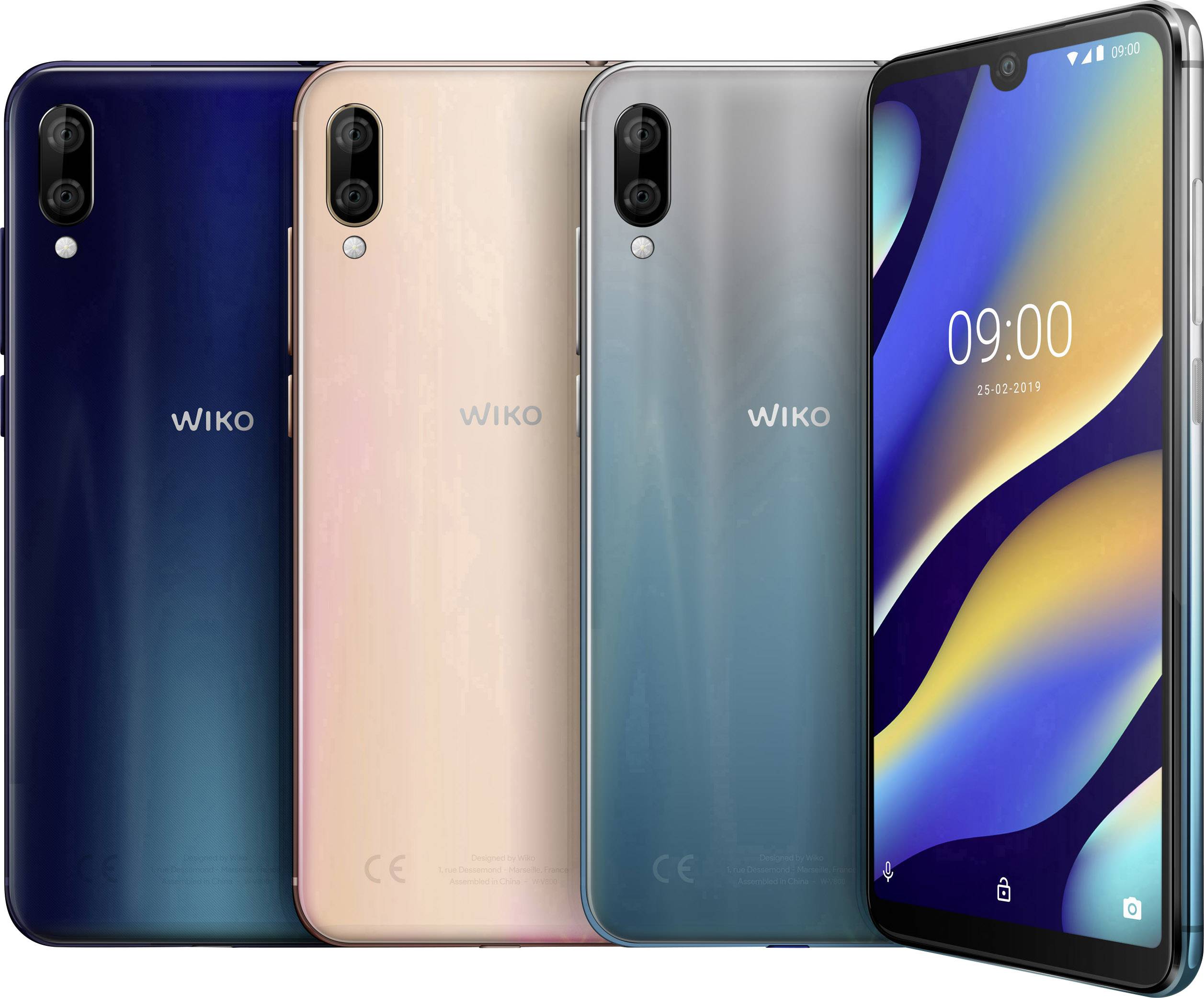 WIKO VIEW3 Lite Smartphone 32GB 6.09 Zoll (15.5 cm) Hybrid-Slot Android™ 9.0 13 Megapixel Roségold