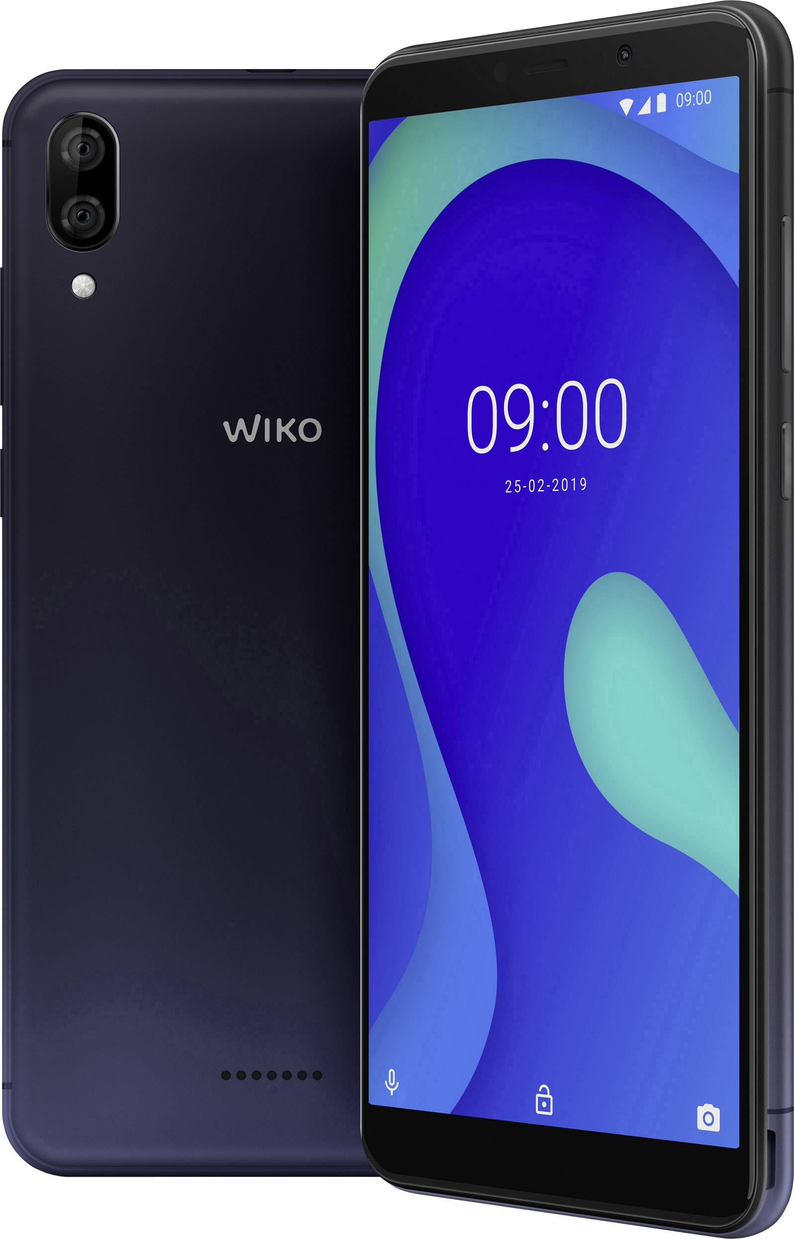 WIKO Y80 Smartphone 16GB 5.99 Zoll (15.2 cm) Hybrid-Slot Android™ 9.0 Anthrazit