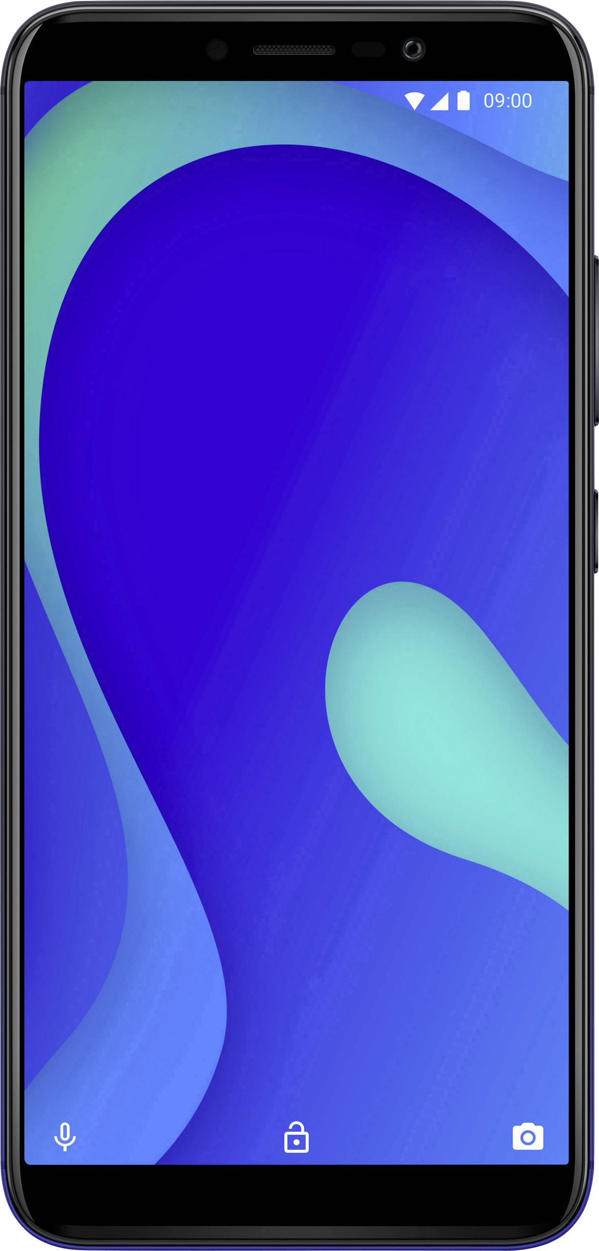 WIKO Y80 Smartphone 16GB 5.99 Zoll (15.2 cm) Hybrid-Slot Android™ 9.0 Anthrazit