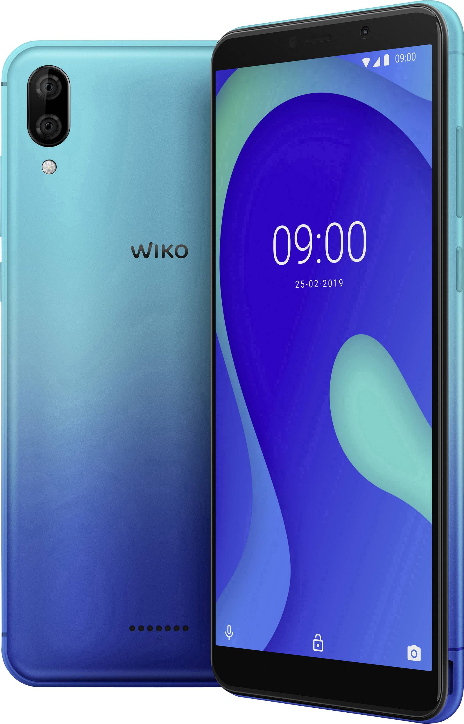WIKO Y80 Smartphone 16GB 5.99 Zoll (15.2 cm) Hybrid-Slot Android™ 9.0 Dunkelblau