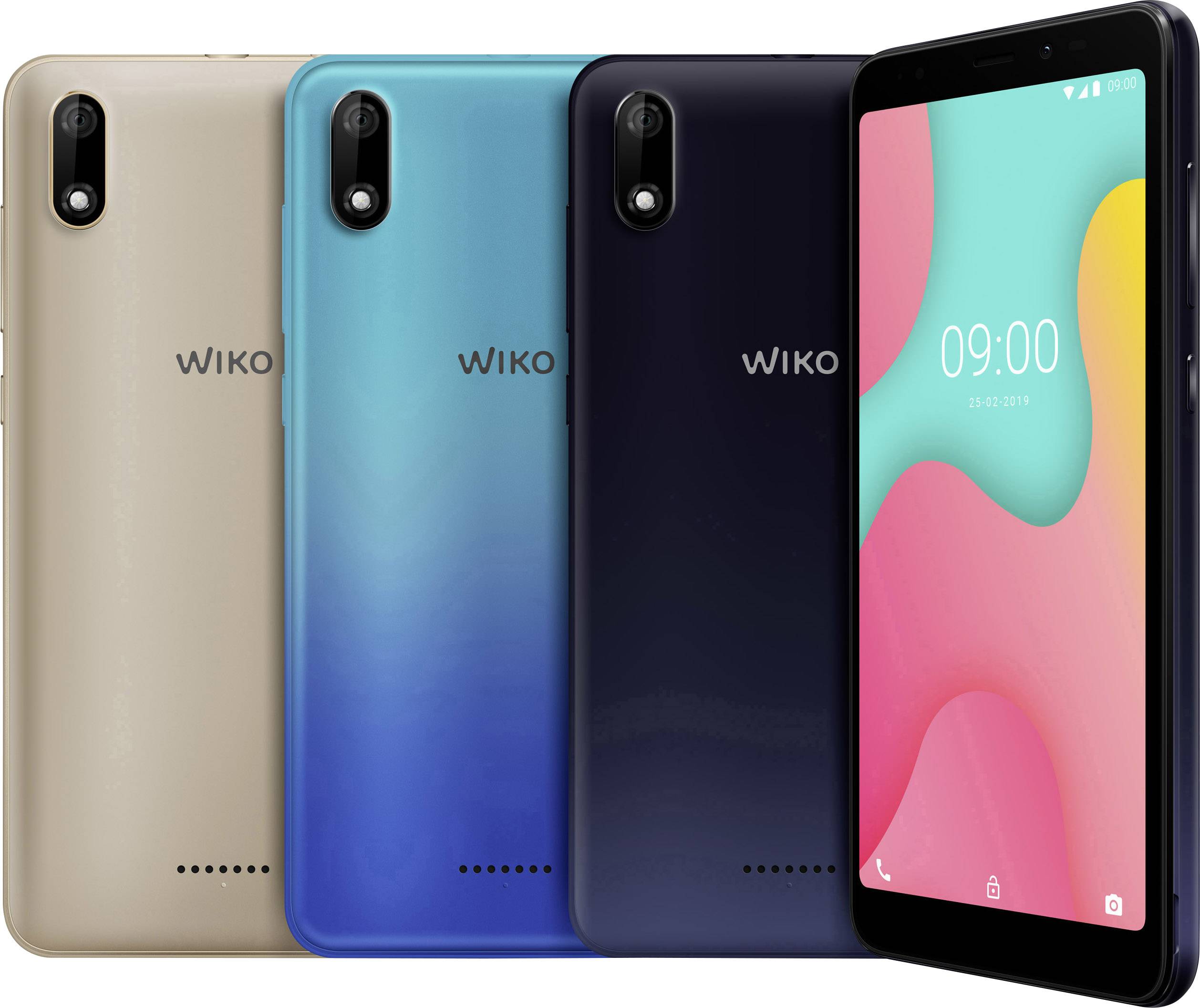 WIKO Y60 Smartphone 16GB 5.45 Zoll (13.8 cm) Hybrid-Slot Android™ 9.0 Pressed Rose