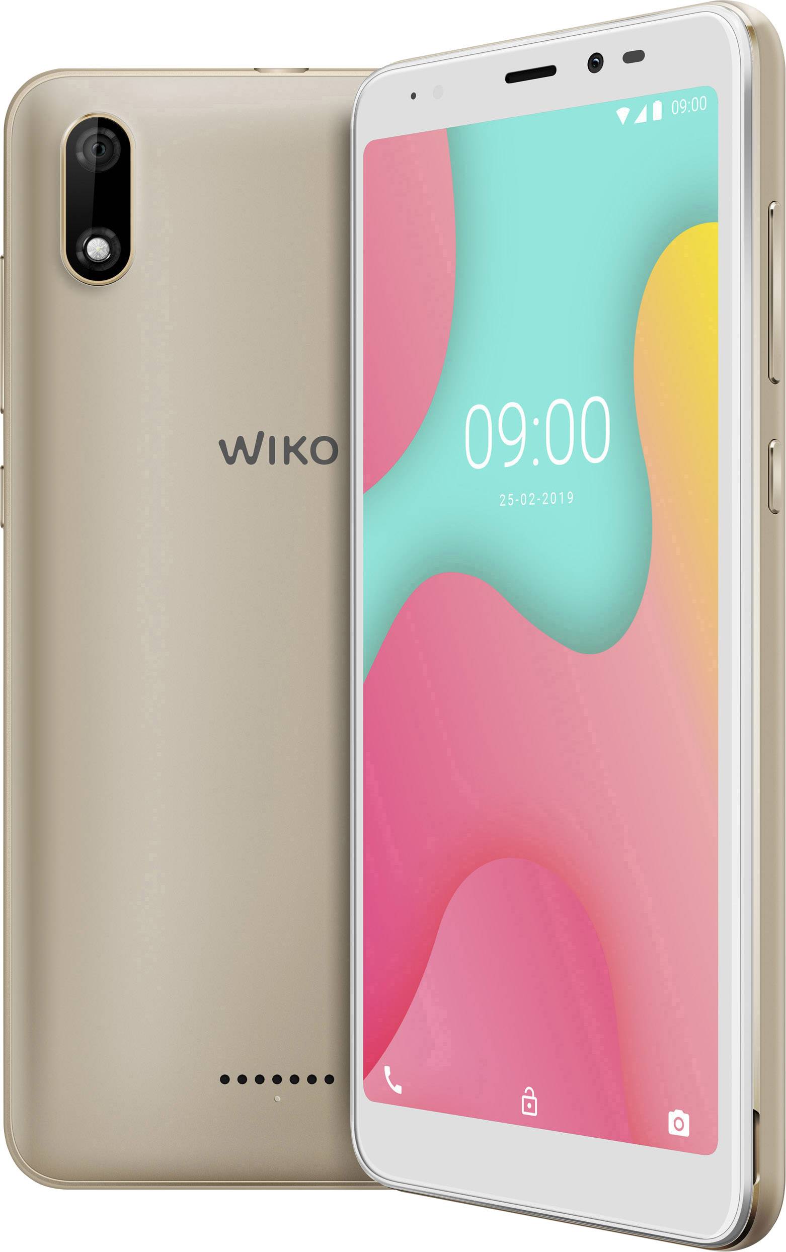 WIKO Y60 Smartphone 16GB 5.45 Zoll (13.8 cm) Hybrid-Slot Android™ 9.0 Pressed Rose