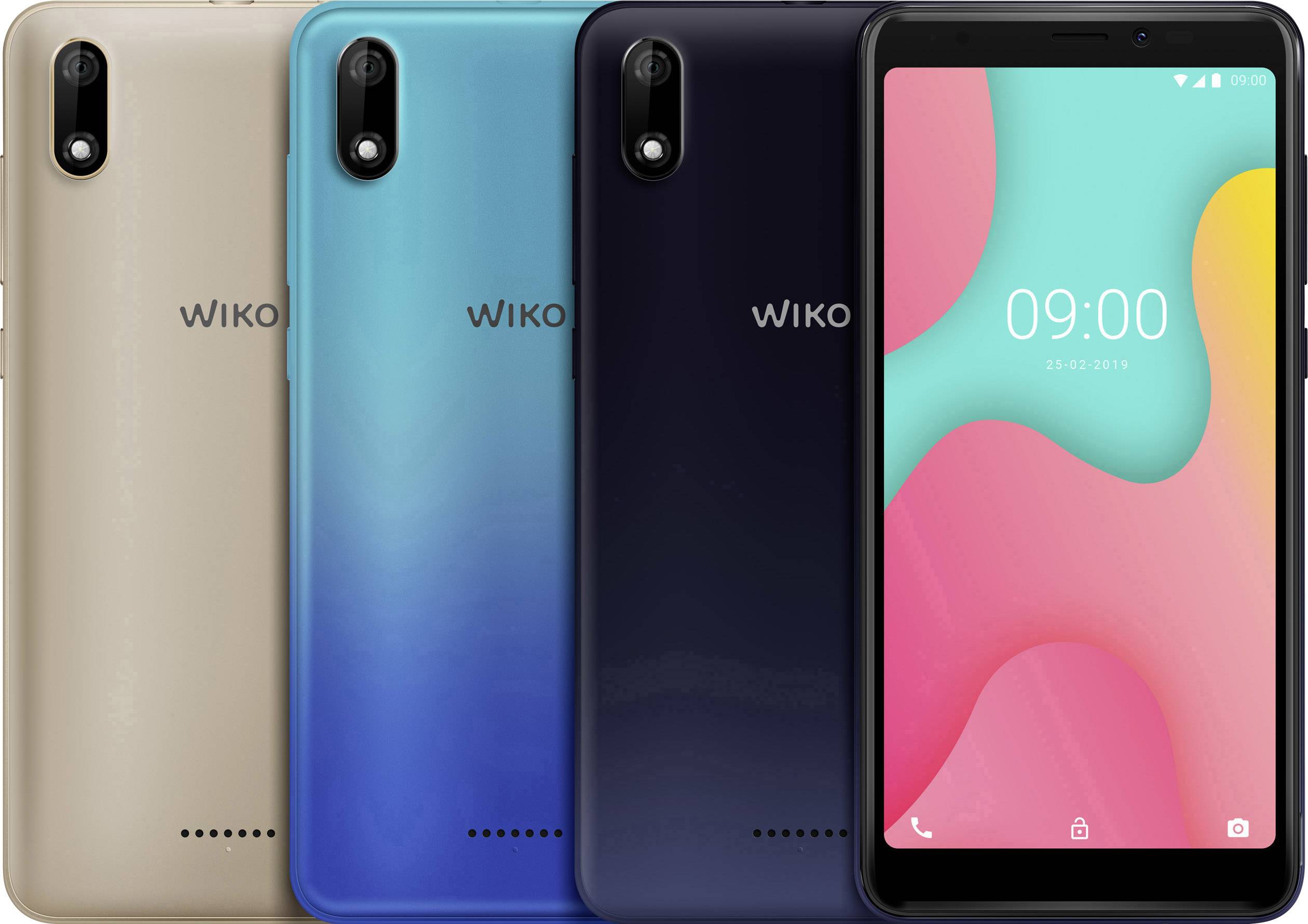 WIKO Y60 Smartphone 16GB 5.45 Zoll (13.8 cm) Hybrid-Slot Android™ 9.0 Pressed Rose