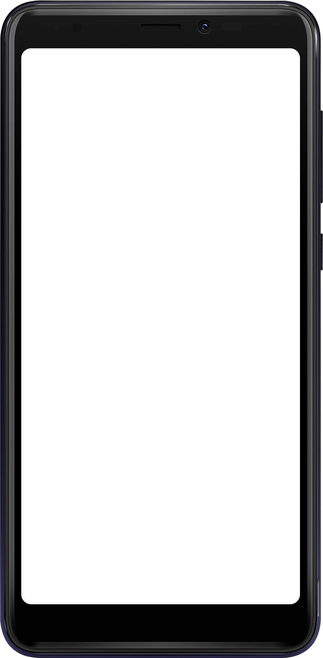 WIKO Y60 Smartphone 16 GB 5.45 Zoll (13.8 cm) Hybrid-Slot Android™ 9.0 Anthracite Blue