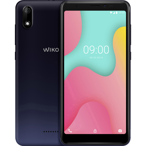 WIKO Y60 Smartphone 16 GB 5.45 Zoll (13.8 cm) Hybrid-Slot Android™ 9.0 Anthracite Blue