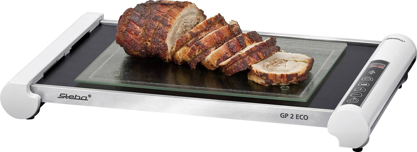 Steba Germany GP 2 ECO Elektro, Tisch Grill Weiß, Schwarz