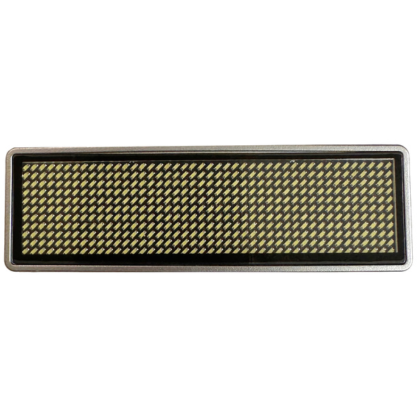 LED-Namensschild Weiß 44 x 11 Pixel (B x H x T) 93 x 30 x 6mm