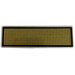Badge porte-noms LED 125912 orange 44 x 11 Pixel (l x H x P) 93 x 30 x 6 mm 1 pc(s)
