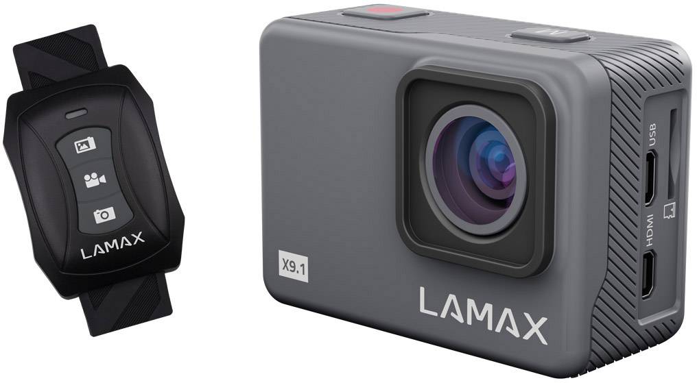 Lamax X9.1 Action Cam Full-HD, 4K, Wasserfest