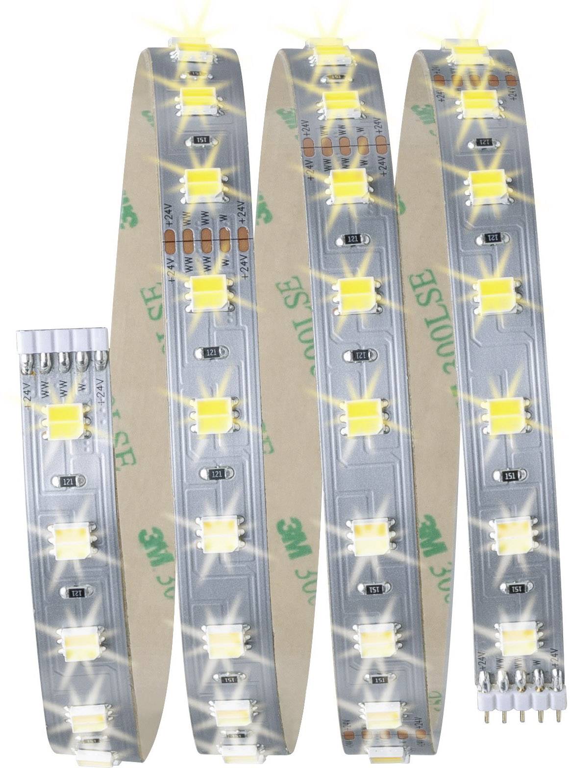 Paulmann MaxLED 70566 LED-Streifen-Erweiterung mit Stecker 24V 1m Warmweiß, Neutralweiß, Tageslichtweiß 1St.