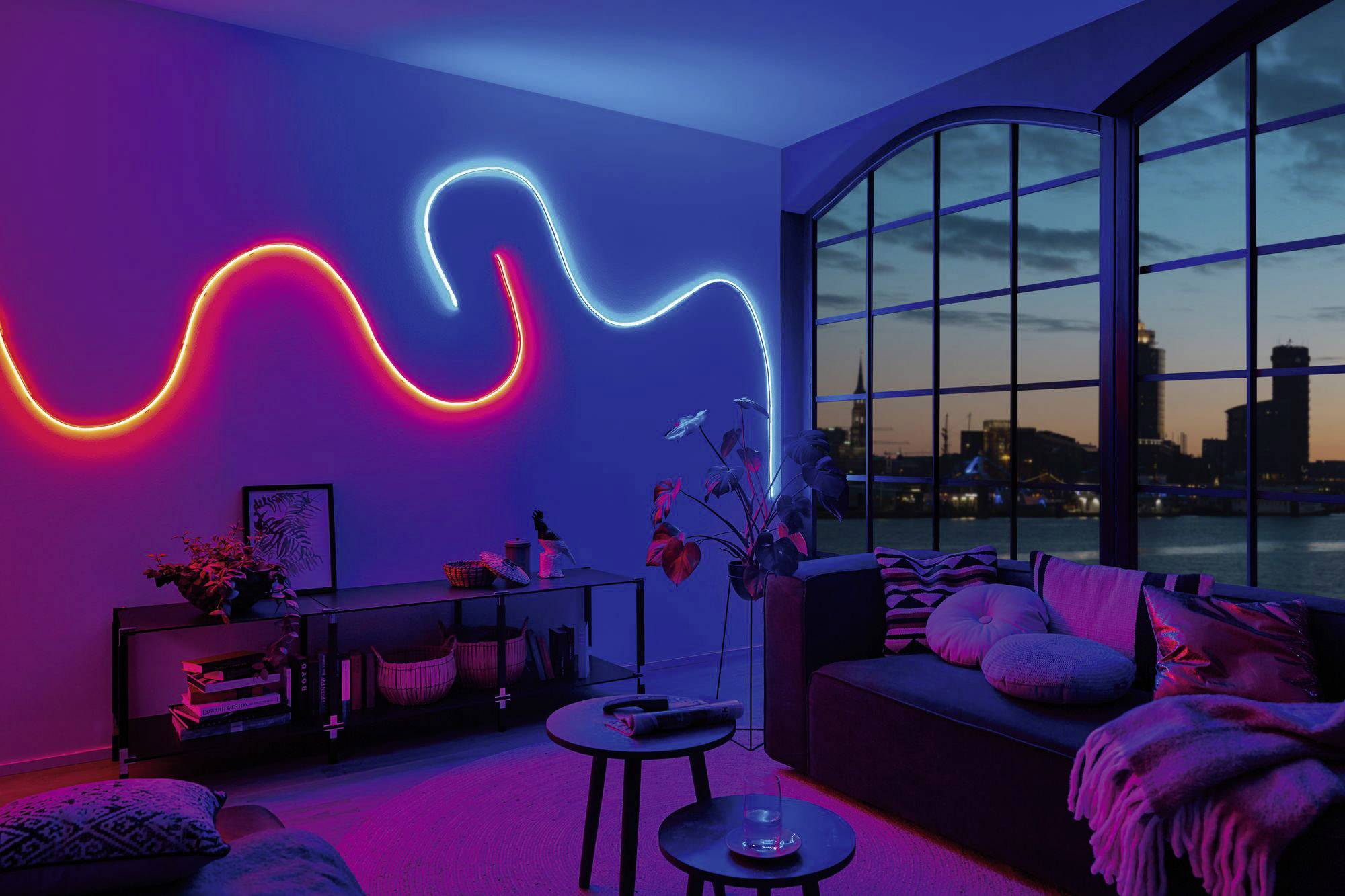 Paulmann MaxLED Flow 70965 LED-Streifen-Basisset mit Stecker 24V 1.5m RGB 1St.