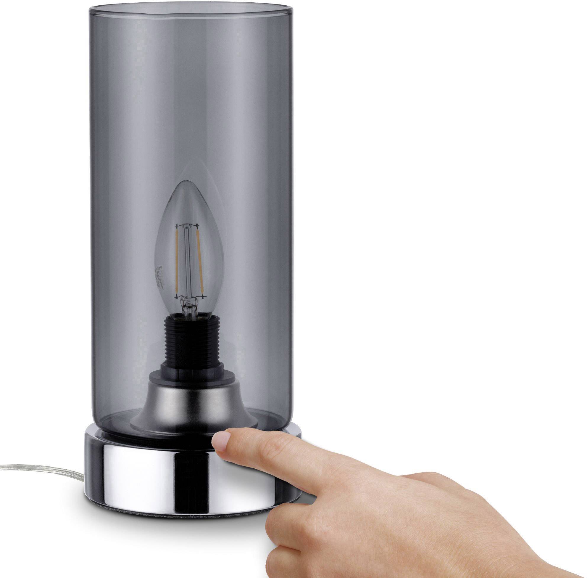 Paulmann Pinja 77056 Tischlampe LED E14 20W Chrom