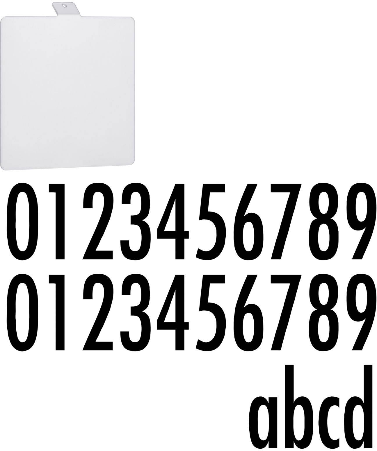 Paulmann 94253 Soley Hausnummerntafel Weiß