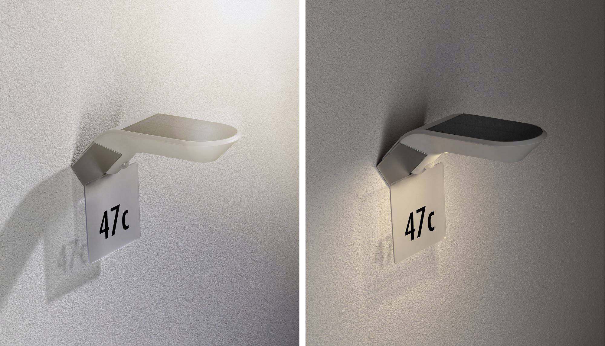 Paulmann 94253 Soley Hausnummerntafel Weiß