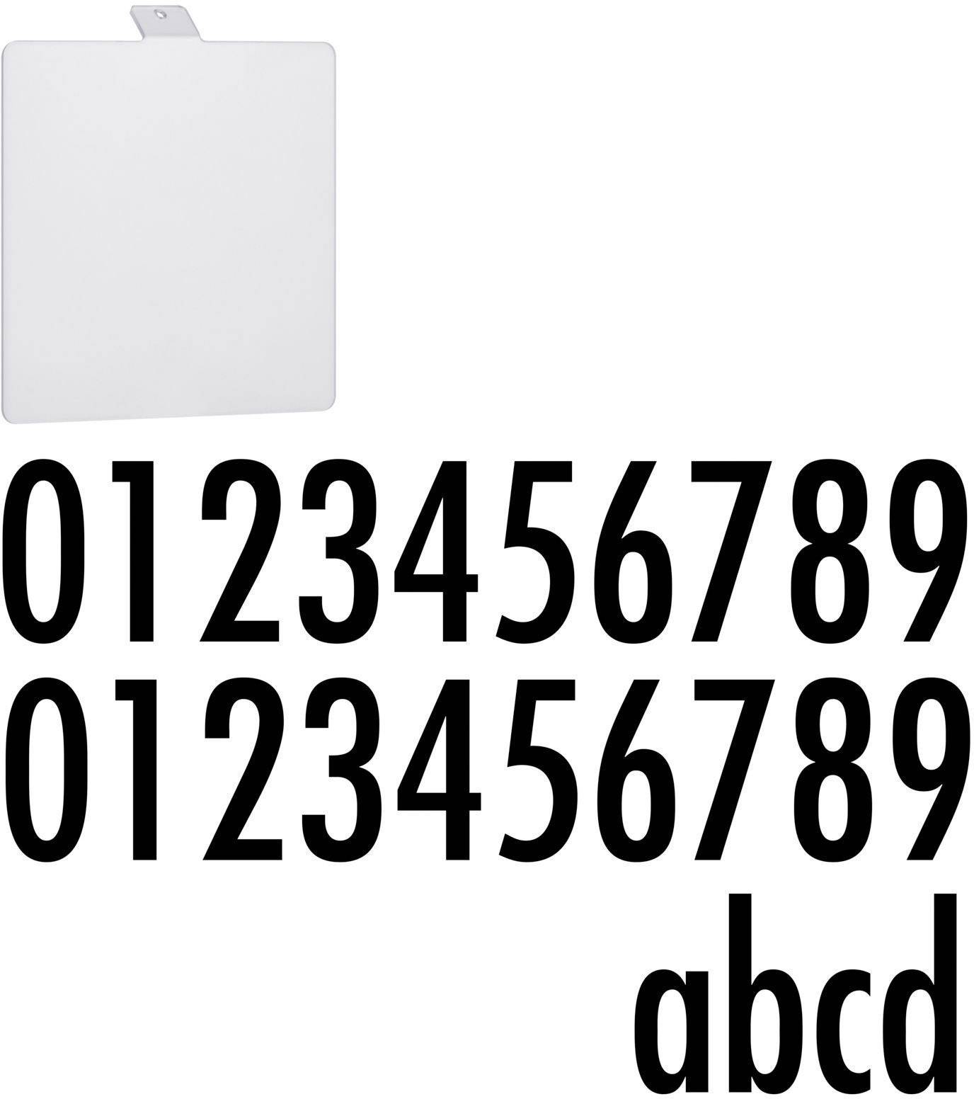 Paulmann 94253 Soley Hausnummerntafel Weiß