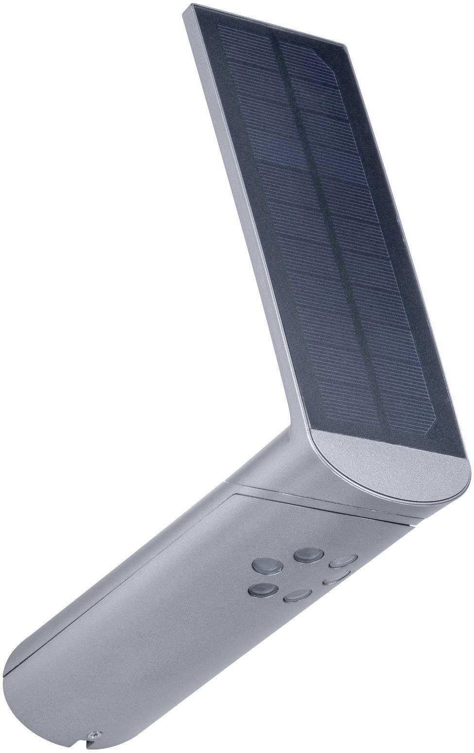 Paulmann Ilias 94261 Solar-Außenwandleuchte mit Bewegungsmelder 1.20W Warmweiß Weiß