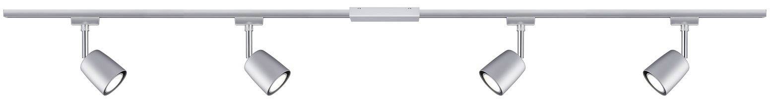 Paulmann Cover Schienen-Komplett-System URail GU10 40W LED Chrom, Chrom (matt)