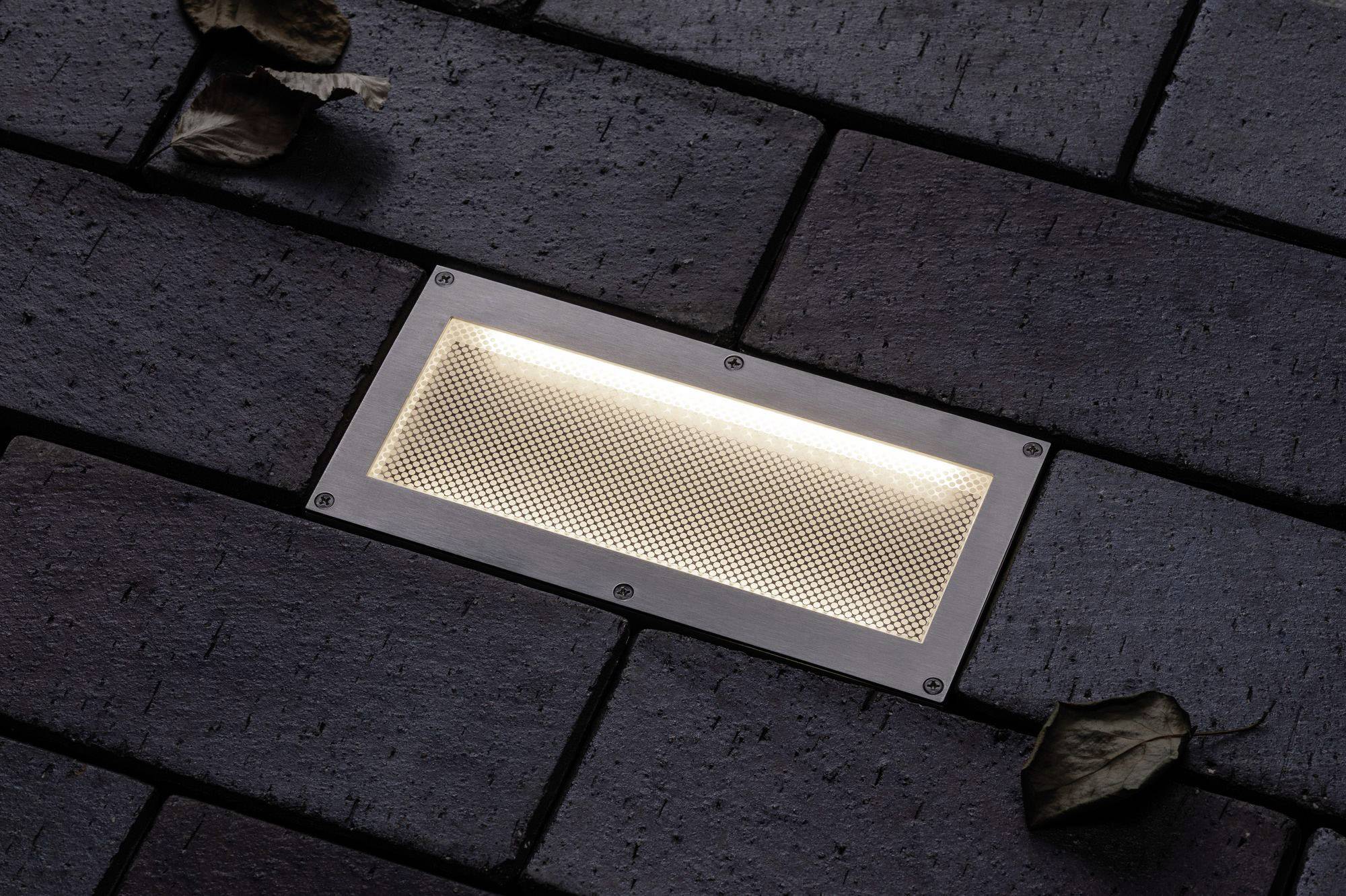 Paulmann 94239 Aron Solar-Einbauleuchte 1.5W Warmweiß Weiß