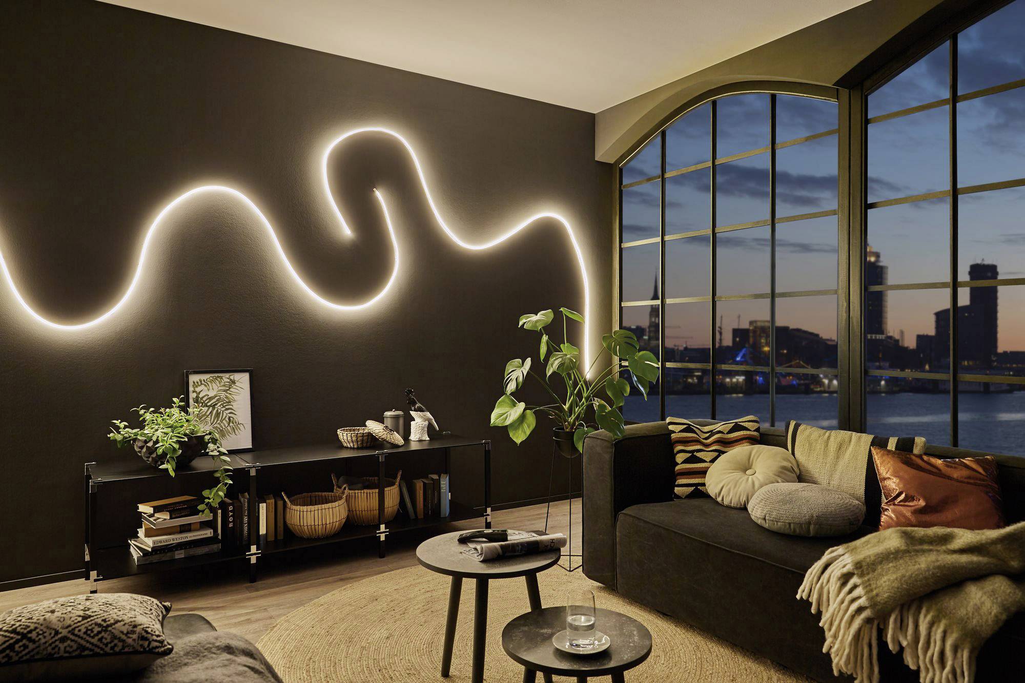 Paulmann MaxLED Flow 70962 LED-Streifen-Basisset mit Stecker 24V 1.5m Warmweiß 1St.