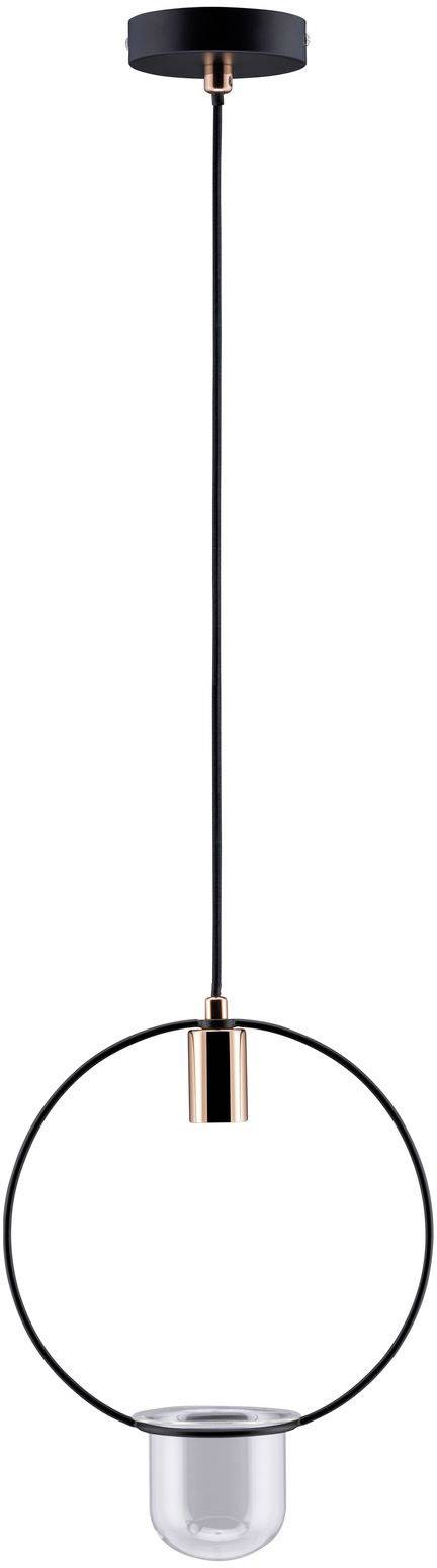 Paulmann Tasja 79748 Pendelleuchte E27 20W Kupfer, Schwarz