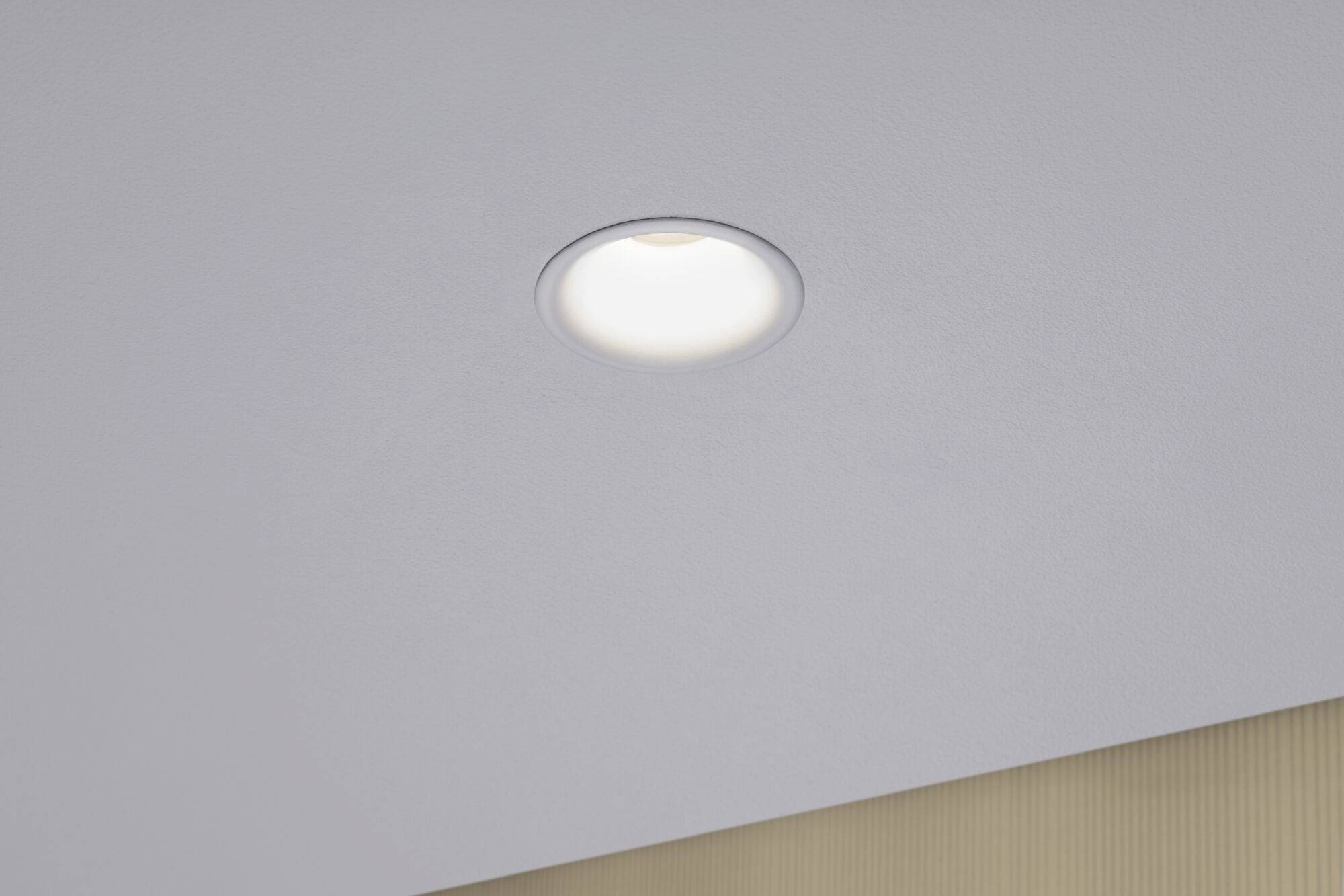 Paulmann Cymbal Einbauleuchte LED 10W IP20 Weiß (matt)